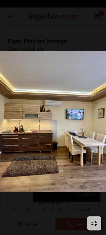 Paradise Apartmanhaz Эгер Экстерьер фото
